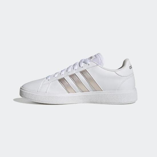 Zapatillas caminar mujer Adidas Court Base blanco