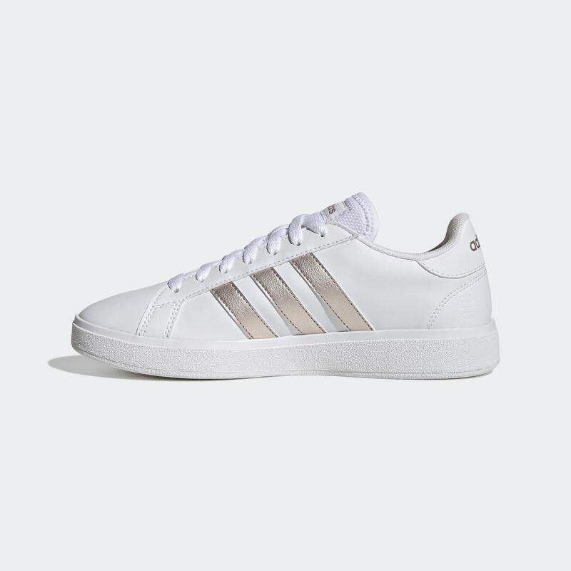 Sneaker Damen Adidas - Court Base weiss/silber