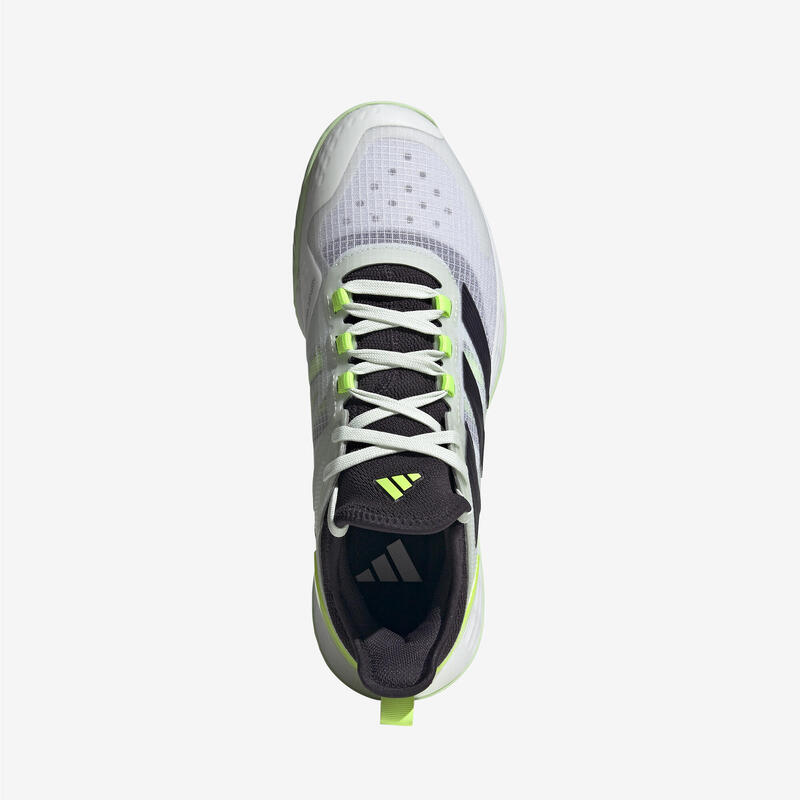 TENNISSCHOENEN VOOR HEREN MULTICOURT ADIZERO UBERSONIC 4.1 LUCID LEMON