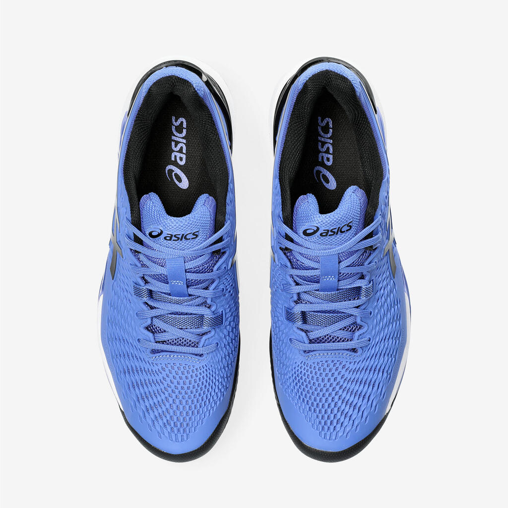 Pánska tenisová obuv Gel Resolution 9 na antuku modro-čierna