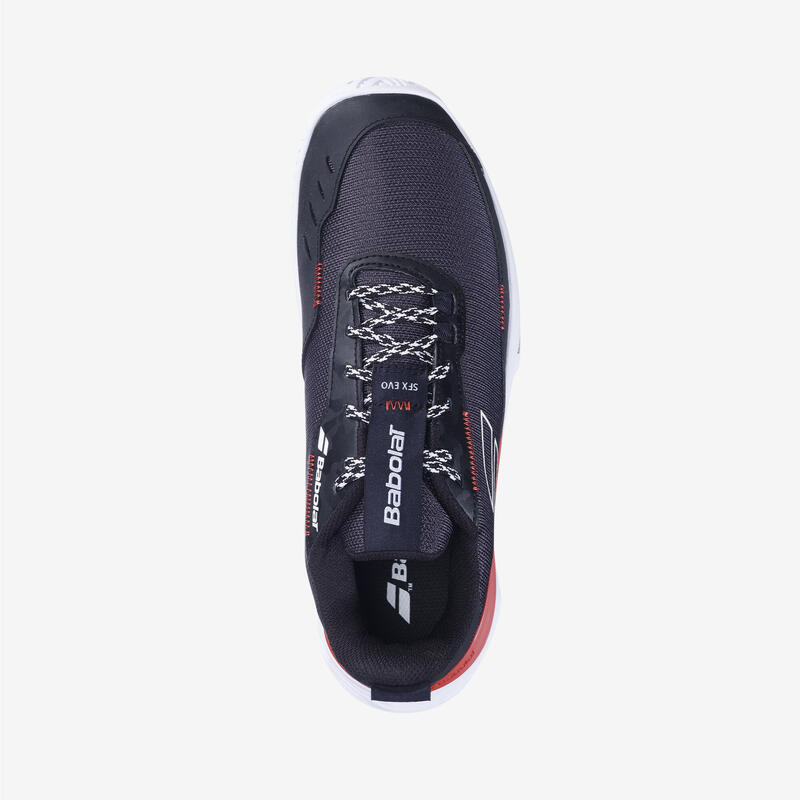 Chaussures de Tennis multicourt homme - BABOLAT SFX EVO noir rouge