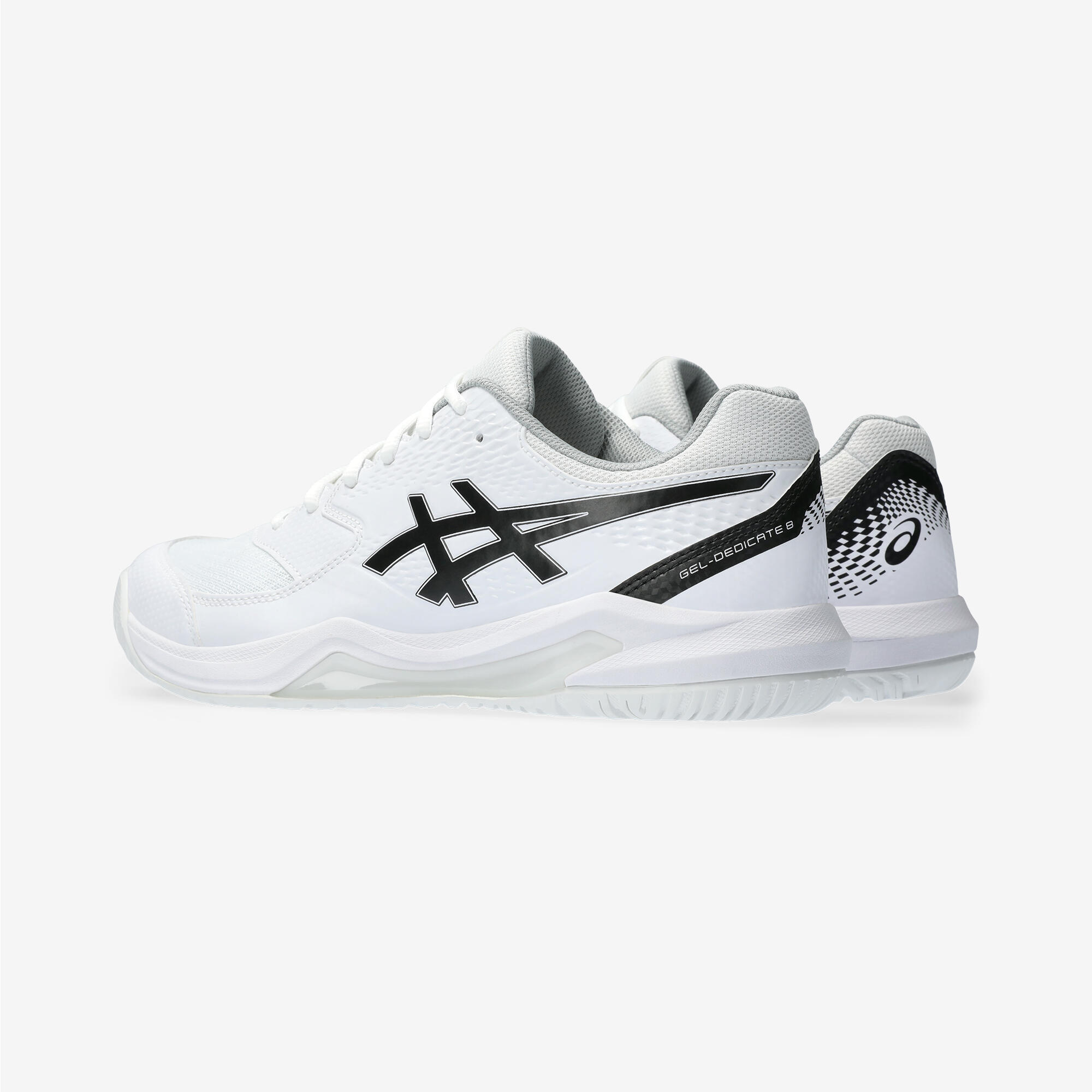 Men's Multicourt Tennis Shoes Gel Dedicate 8 - White 7/8