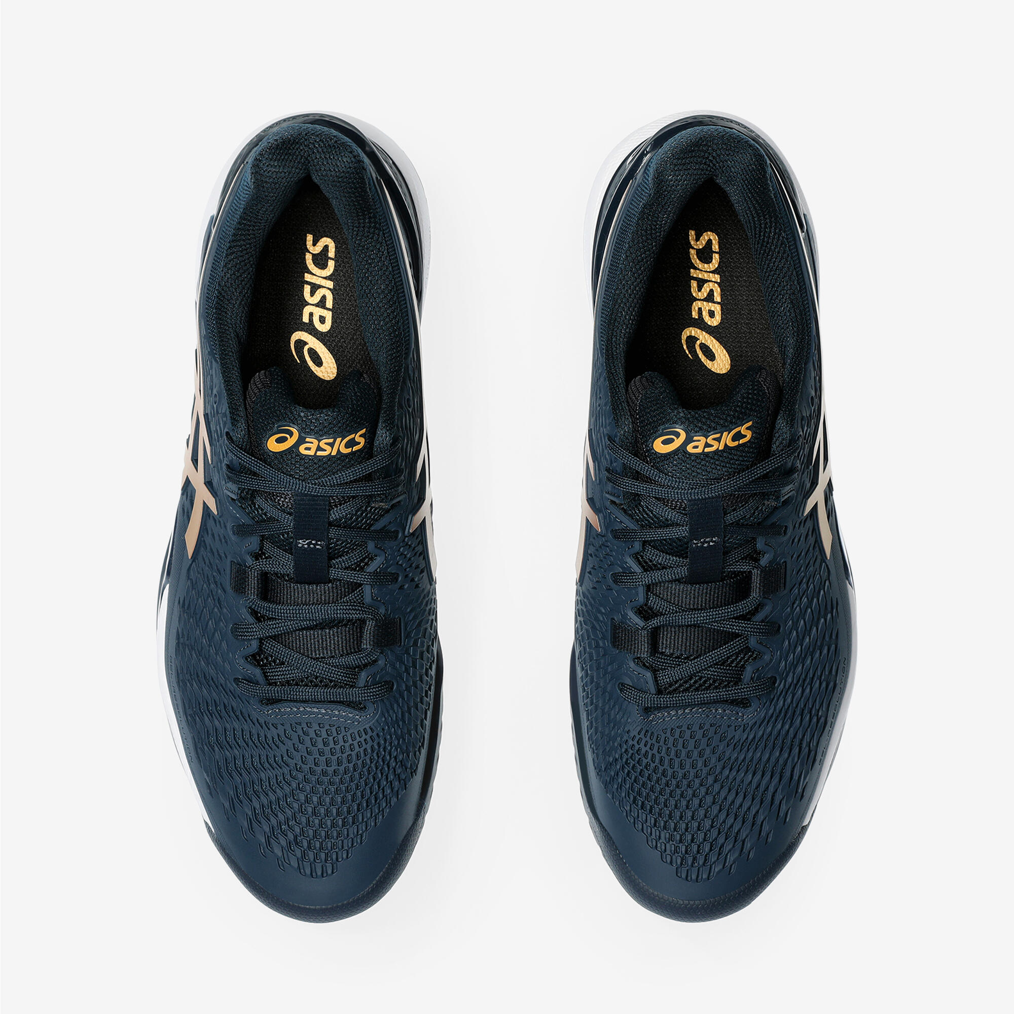 Men's Multi-Court Supportive Tennis Shoes Gel Resolution 9 - Pure Gold 7/7