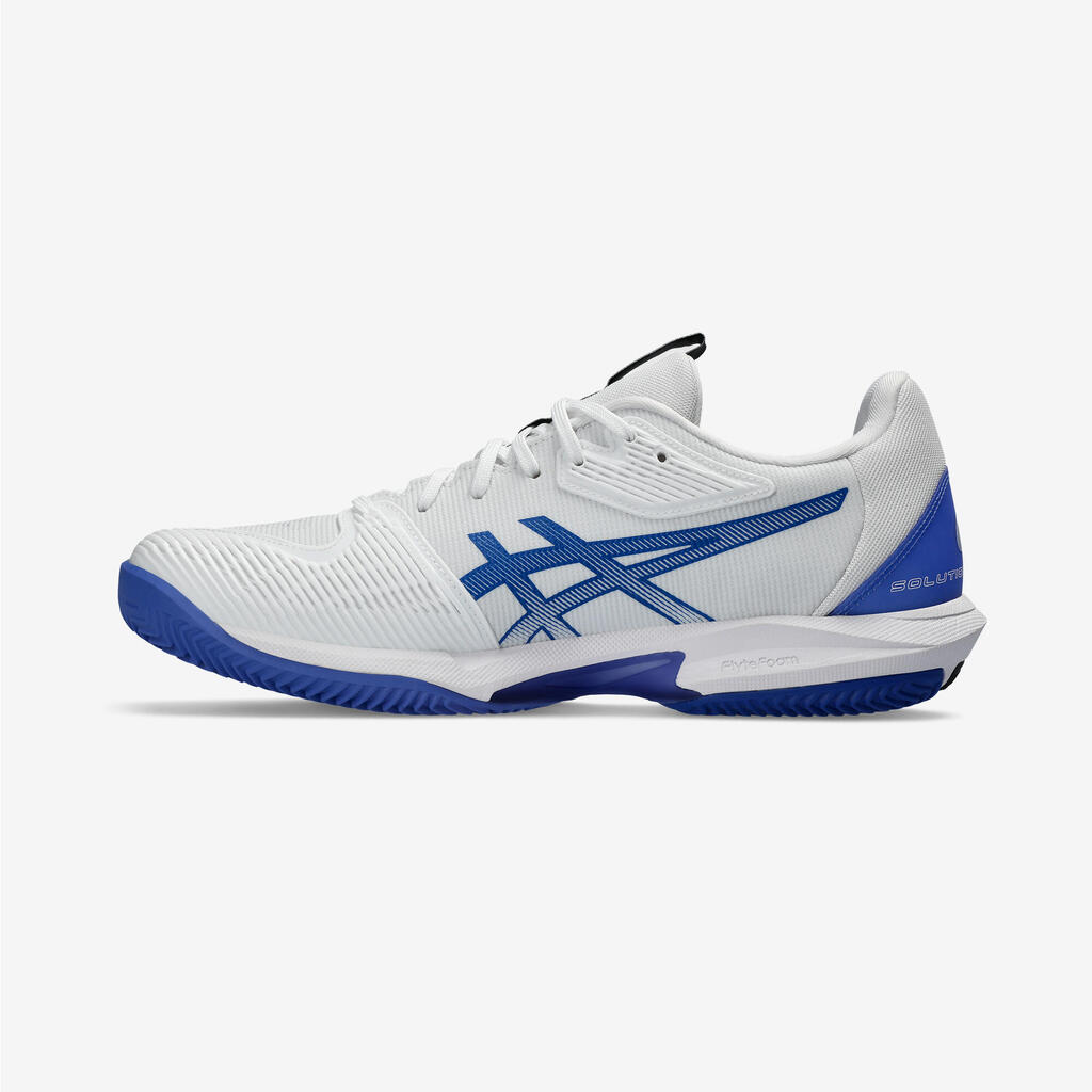 Herren Tennisschuhe Sandplatz - Asics Gel Solution Speed FF 3 weiss