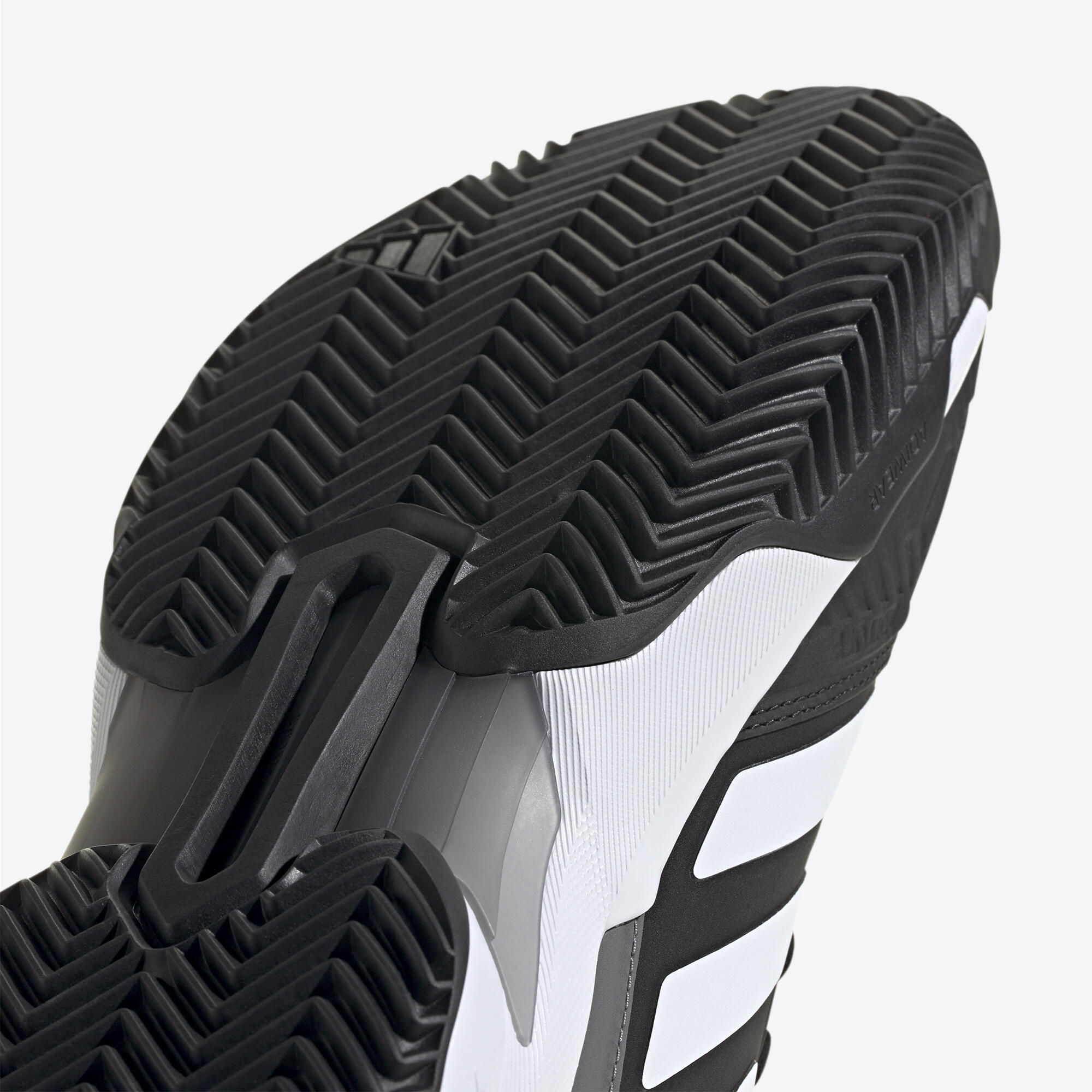 Men's Clay Court Tennis Shoes CourtJam Control - Black/White 4/7