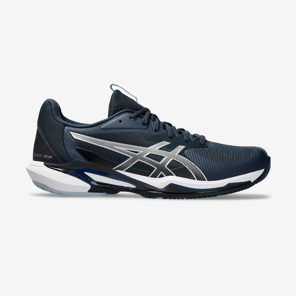 Teget-srebrne muške patike za tenis GEL SOLUTION SPEED FF3