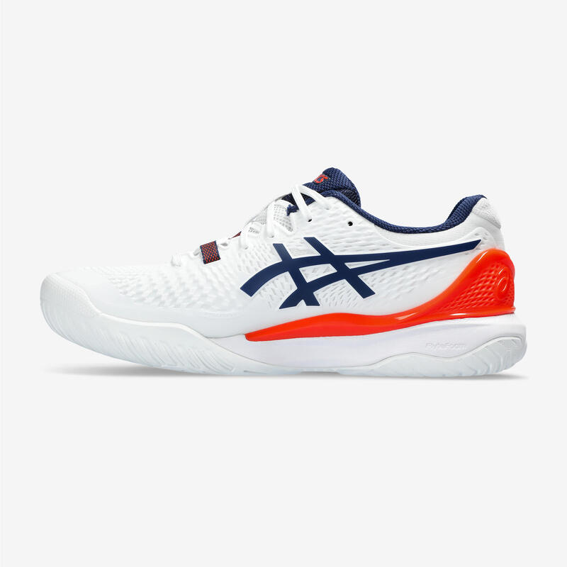 Scarpe tennis uomo Asics GEL RESOLUTION 9 bianco-arancione