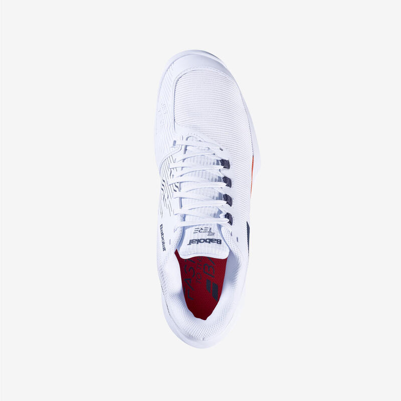 CHAUSSURES DE TENNIS HOMME MULTICOURT - BABOLAT JET TERE BLANC