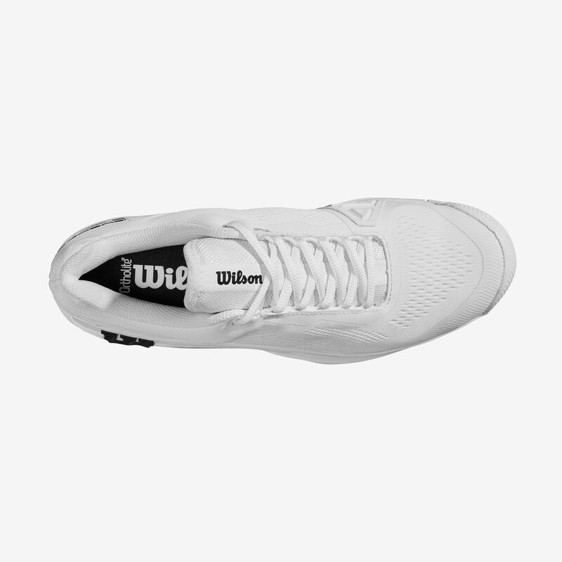 CHAUSSURES DE TENNIS HOMME MULTICOURT - WILSON RUSH PRO 4.0 BLANC