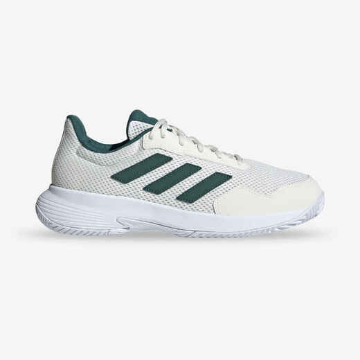 
      Men's Multicourt Tennis Shoes Gamespec - White/Green
  