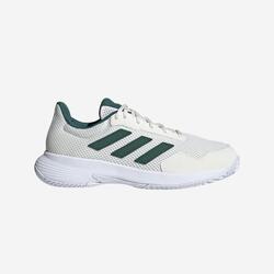 Tennisschoenen voor heren Gamespec multicourt wit/groen