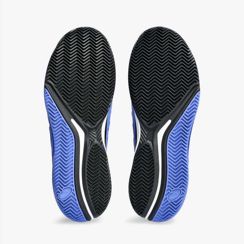 Pánska tenisová obuv Gel Resolution 9 na antuku modro-čierna