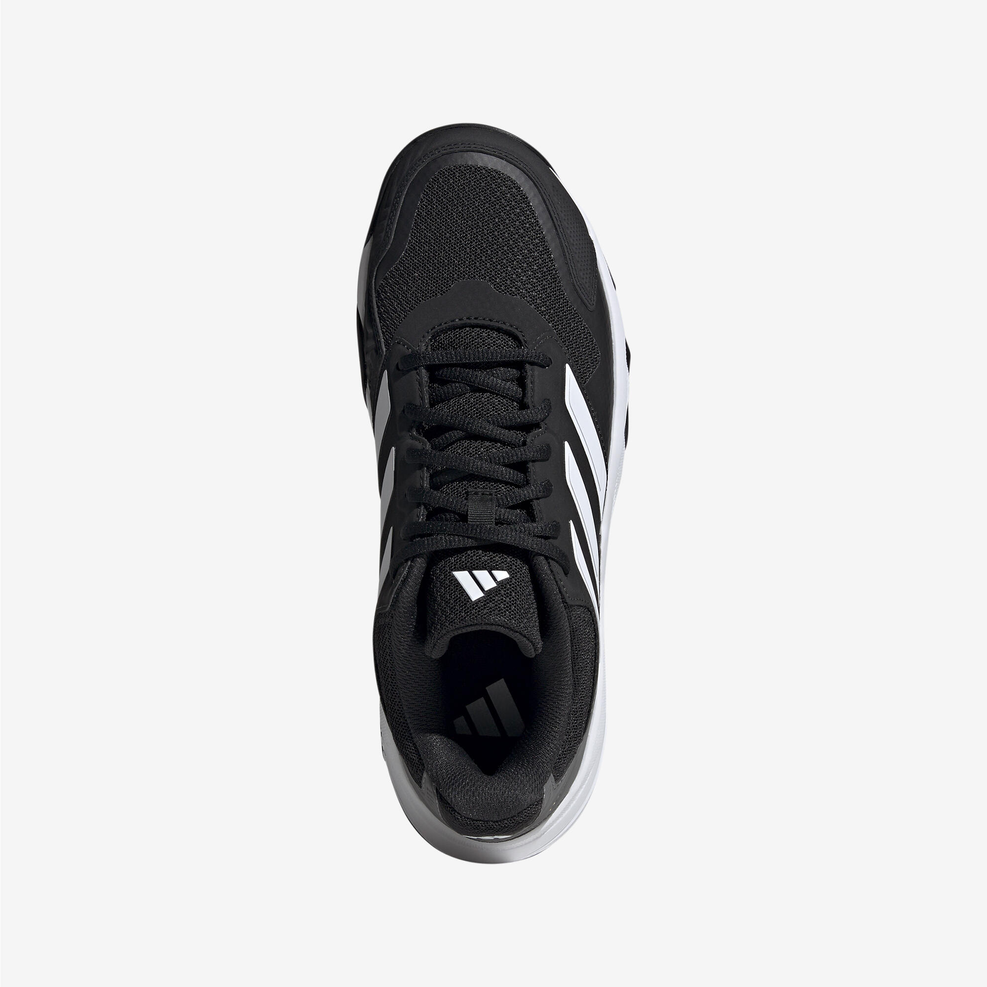 Men's Clay Court Tennis Shoes CourtJam Control - Black/White 7/7