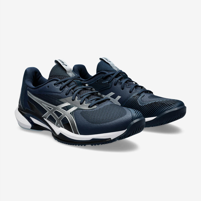 Chaussure de tennis homme multicourt , asics gel solution speed ff3 navy silver