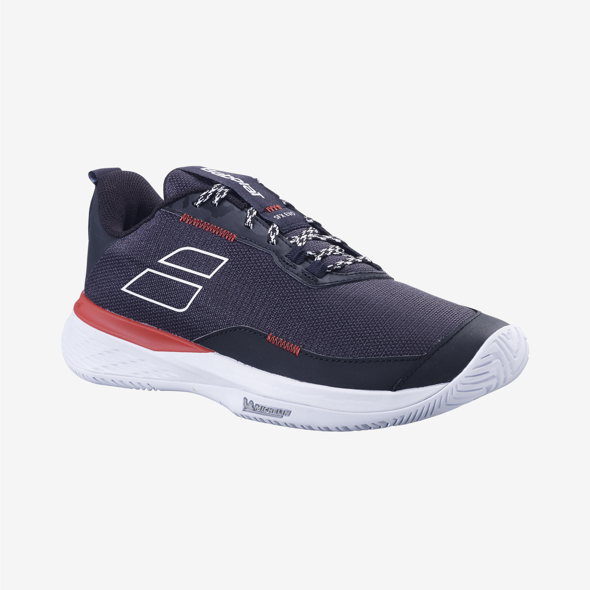 Sabatilles de tennis multipista home - BABOLAT SFX EVO negre vermell 4/5