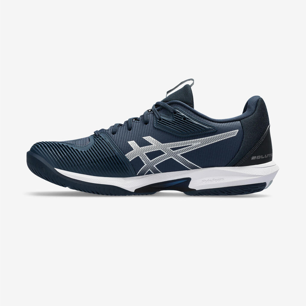 Teget-srebrne muške patike za tenis GEL SOLUTION SPEED FF3