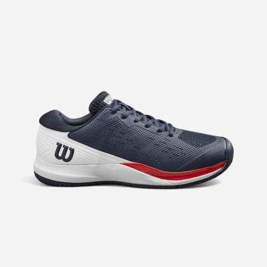 
      Men's Multicourt Tennis Shoes Rush Pro Ace - Blue/White/Red
  