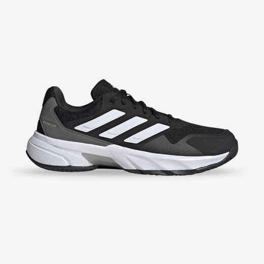 
      Men's Clay Court Tennis Shoes CourtJam Control - Black/White
  