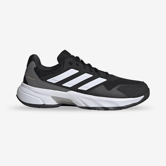 Zapatillas de Tenis hombre Tierra batida - adidas Courtjam Control 3 Negro blanco