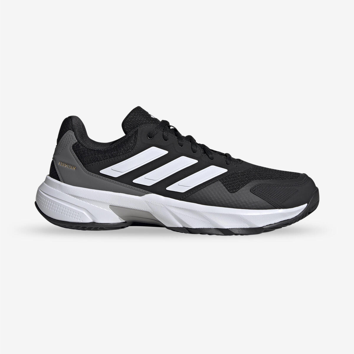 Chaussures de Tennis  homme Terre Battue - Adidas Courtjam Control 3 Noir blanc