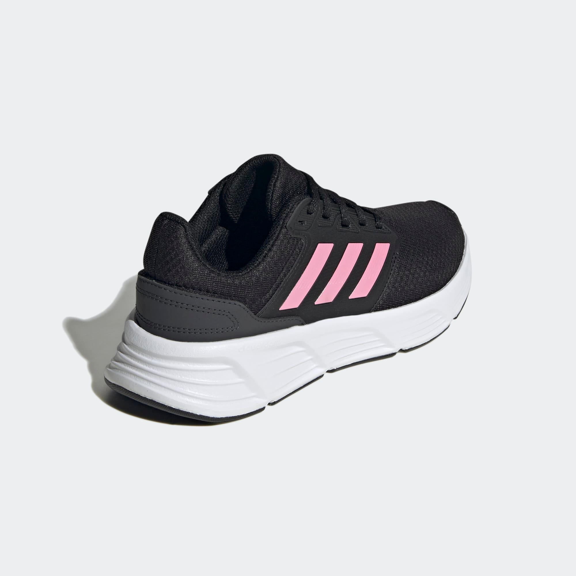 WOMEN'S ADIDAS GALAXY 6 RUNNING SHOES - BLACK 4/7