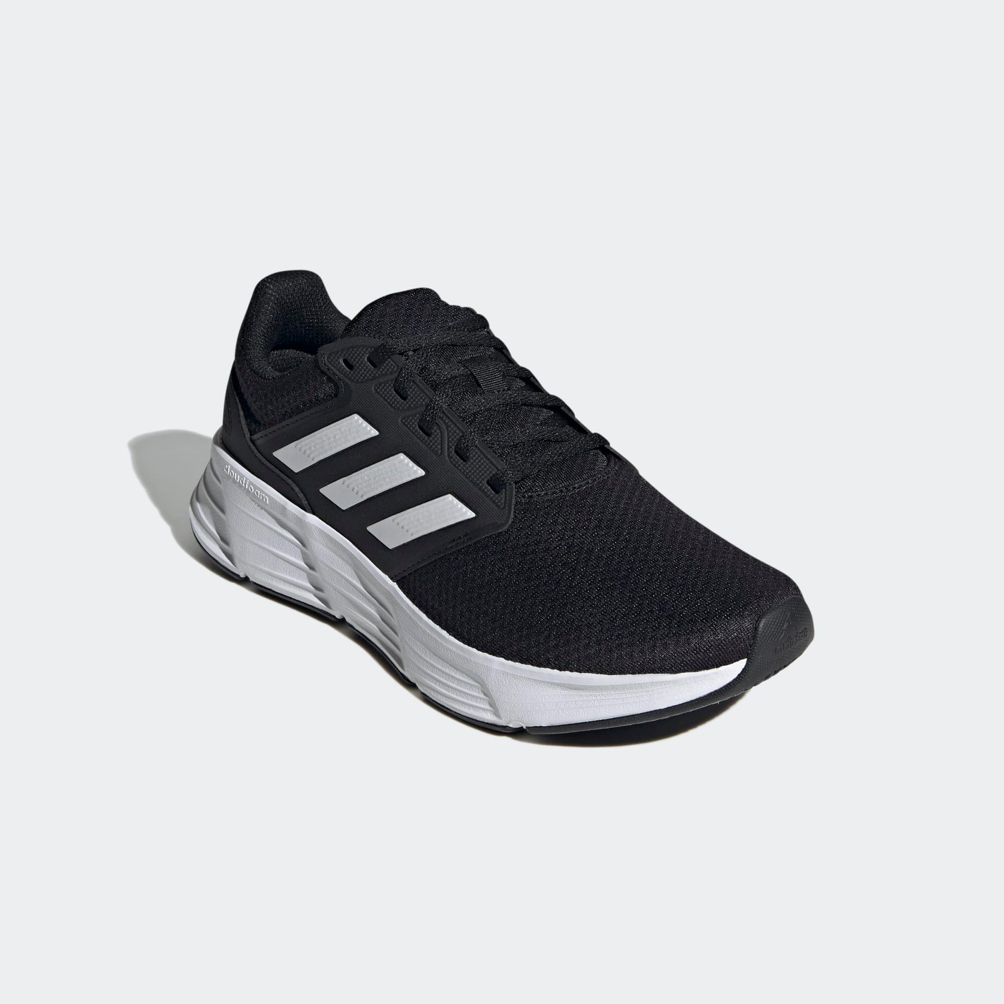 MEN'S RUNNING SHOES - ADIDAS GALAXY 6 - BLACK 2/16