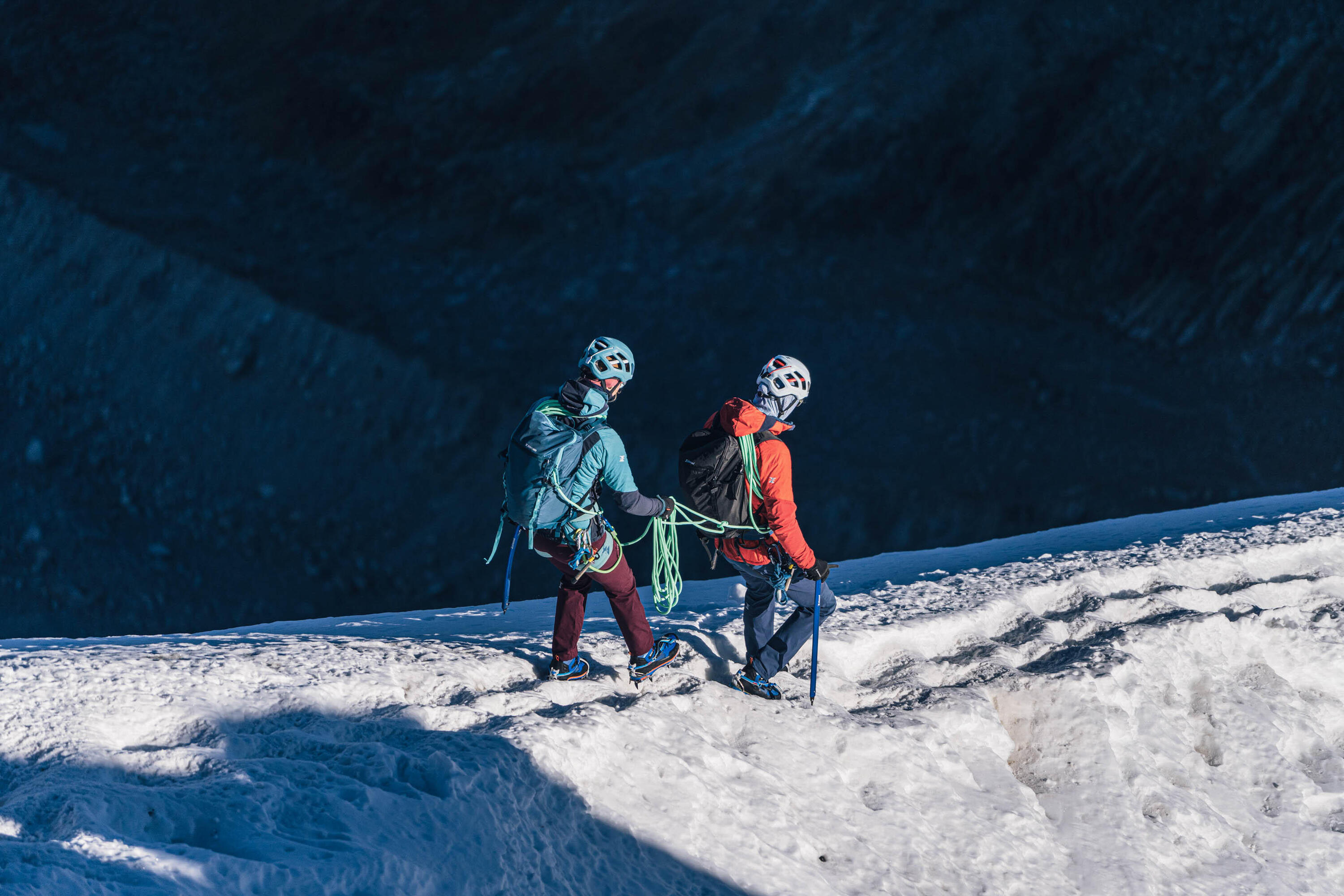 10-point mountaineering CRAMPONS CAÏMAN SEMI-STEP-IN / STEP-IN