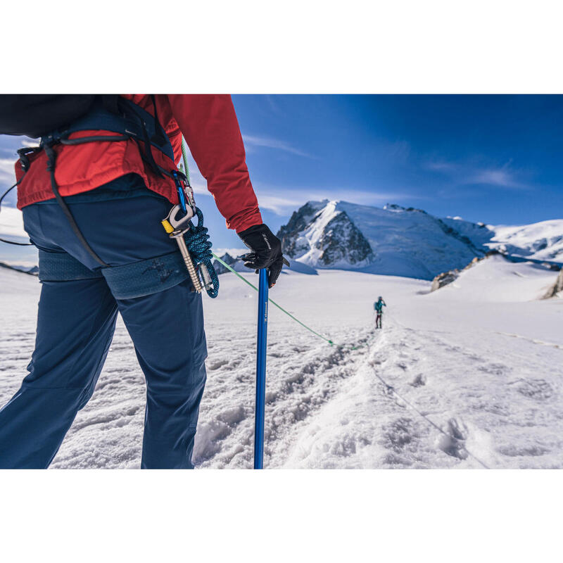 Lichte broek voor klimsport en alpinisme heren Rock Evo blauw