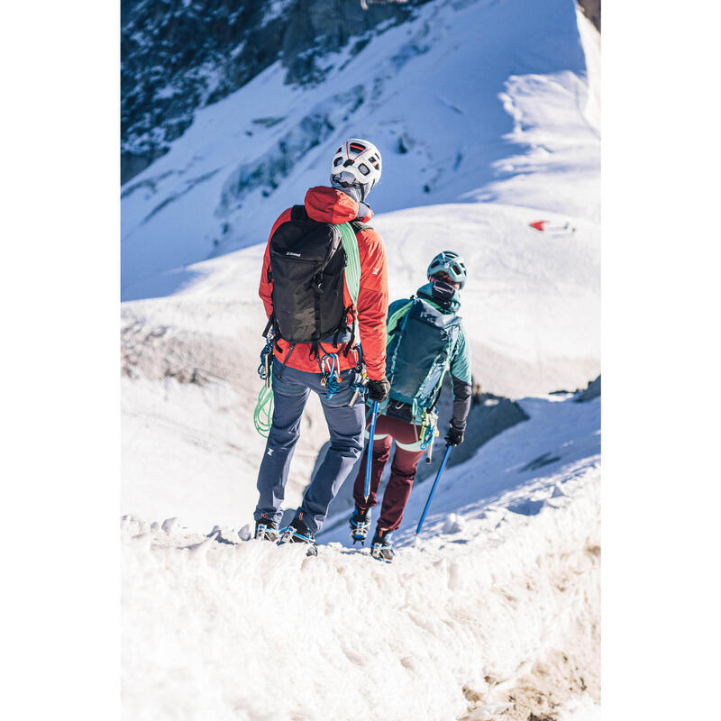 Lichte broek voor klimsport en alpinisme heren Rock Evo blauw