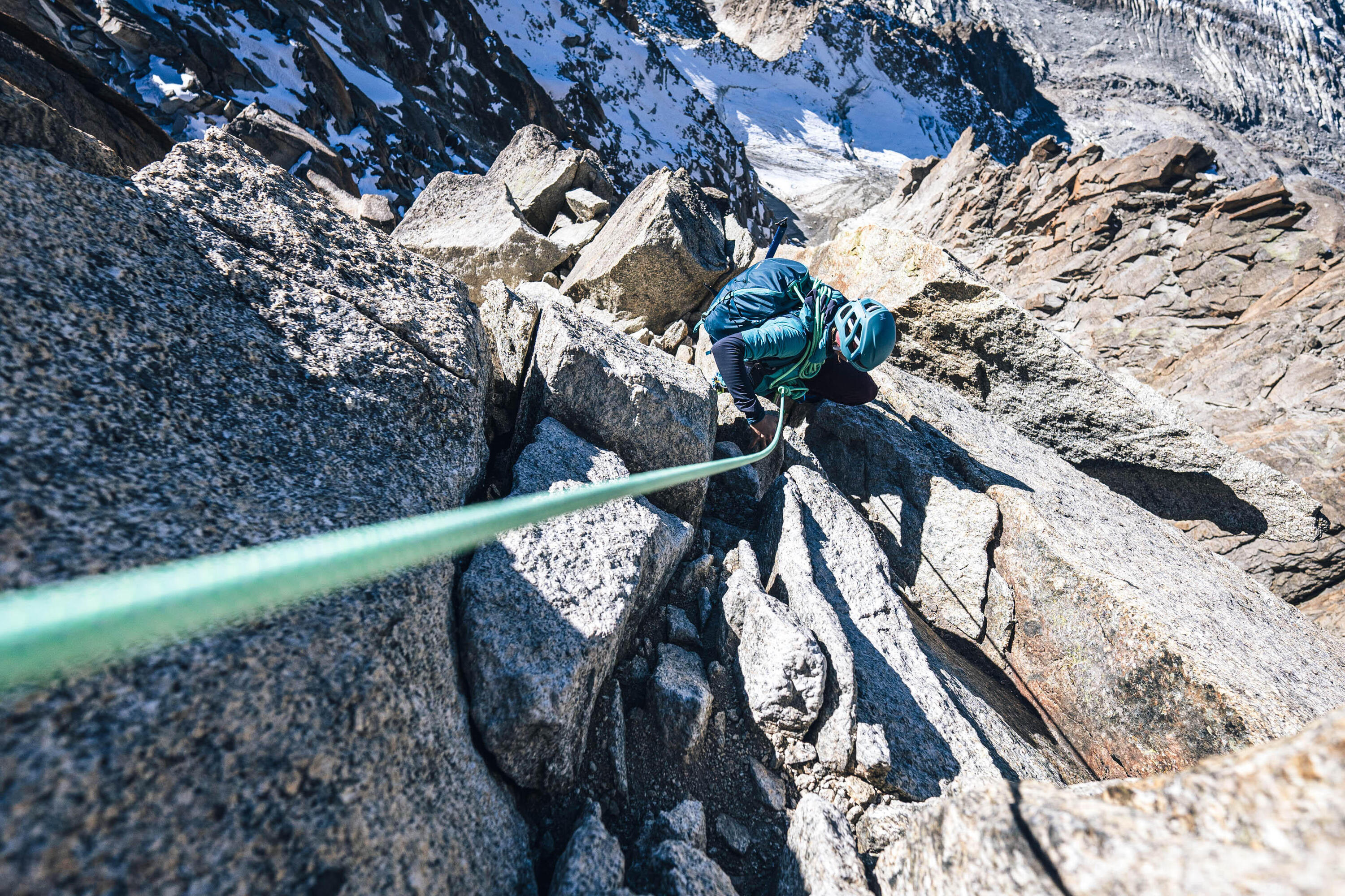 Bergsportrugzak 22 liter Alpinism 22 blauwgroen 20/21
