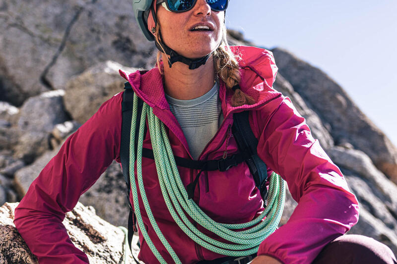 Kurtka alpinistyczna damska wiatroszczelna