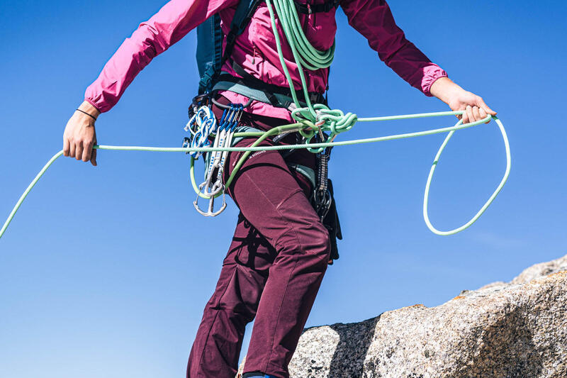 Kurtka alpinistyczna damska wiatroszczelna