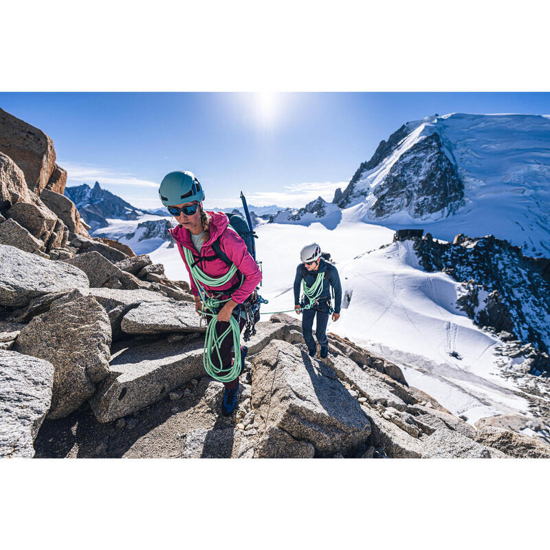 Casco arrampicata e alpinismo EDGE bianco/rosso