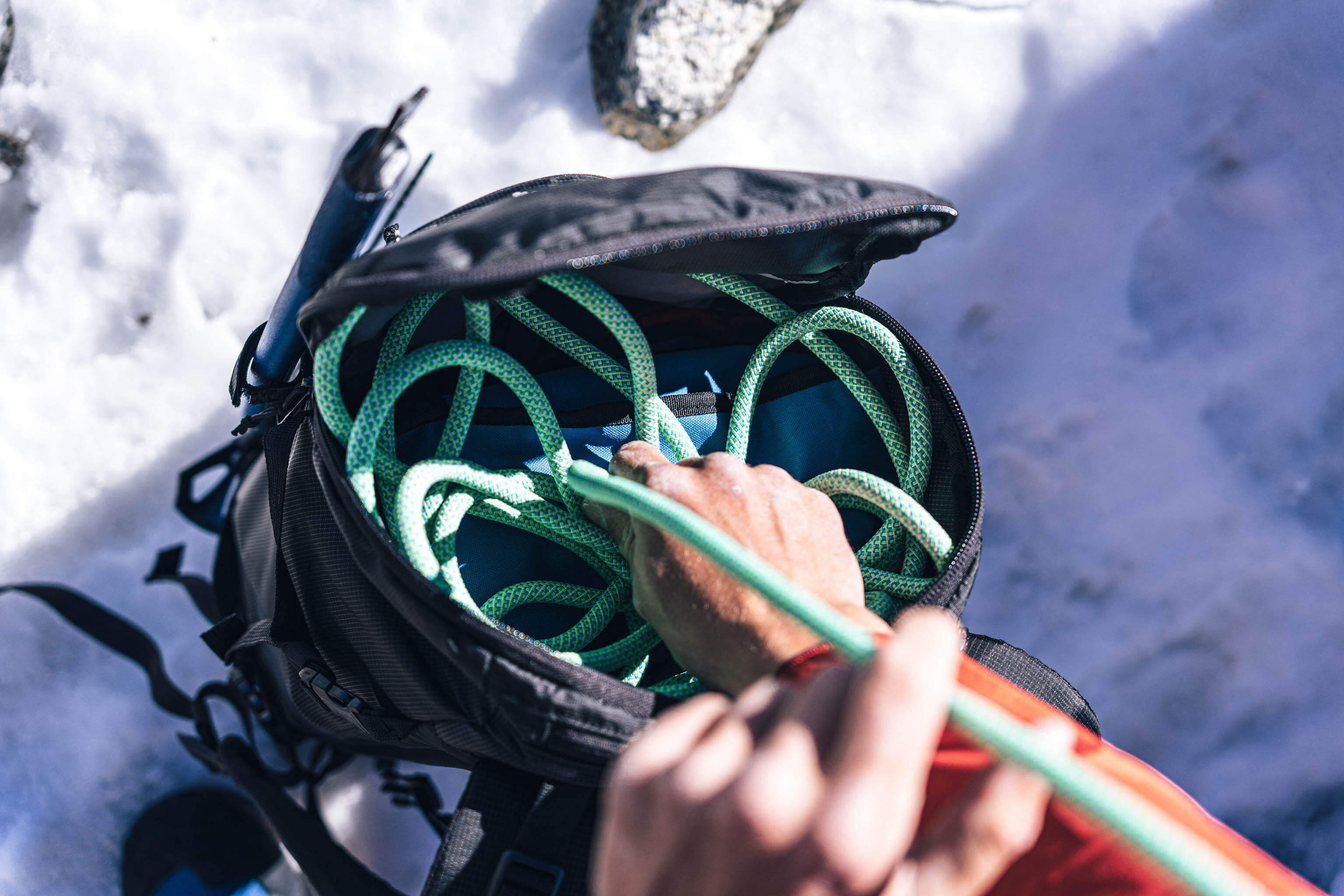 Mountaineering Backpack - Alpinism 22 Black - SIMOND