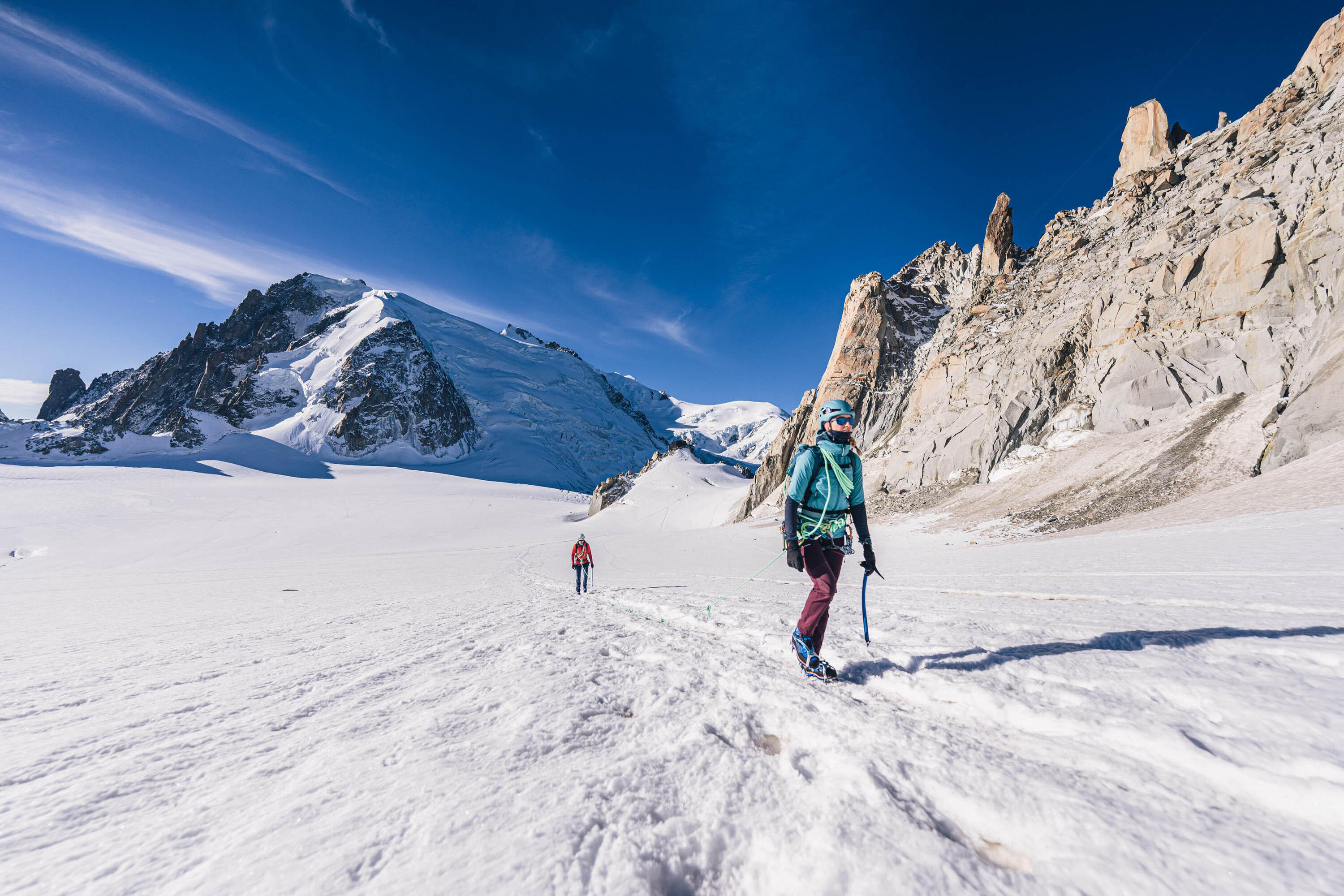 10-point mountaineering CRAMPONS CAÏMAN SEMI-STEP-IN / STEP-IN