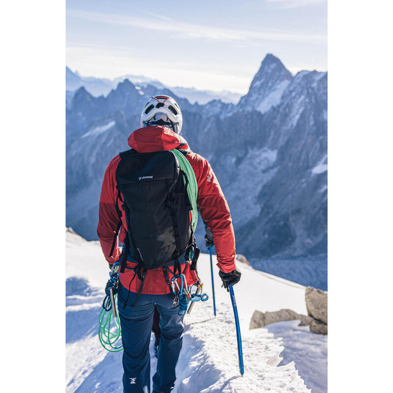 Calças leves de escalada e alpinismo homem - ROCK EVO azul