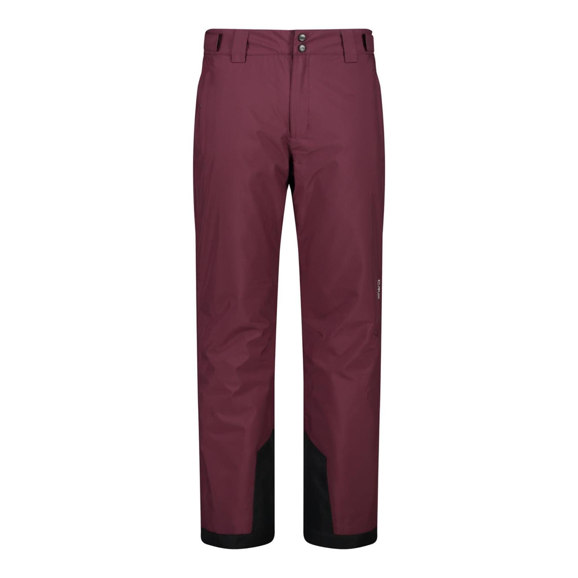 Spodnie narciarskie męskie CMP Man Pant Burgund 33W1157/C919 2/3