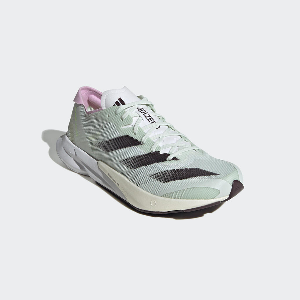 WOMEN'S ADIDAS ADIZERO ADIOS 8 - LIGHT GREEN