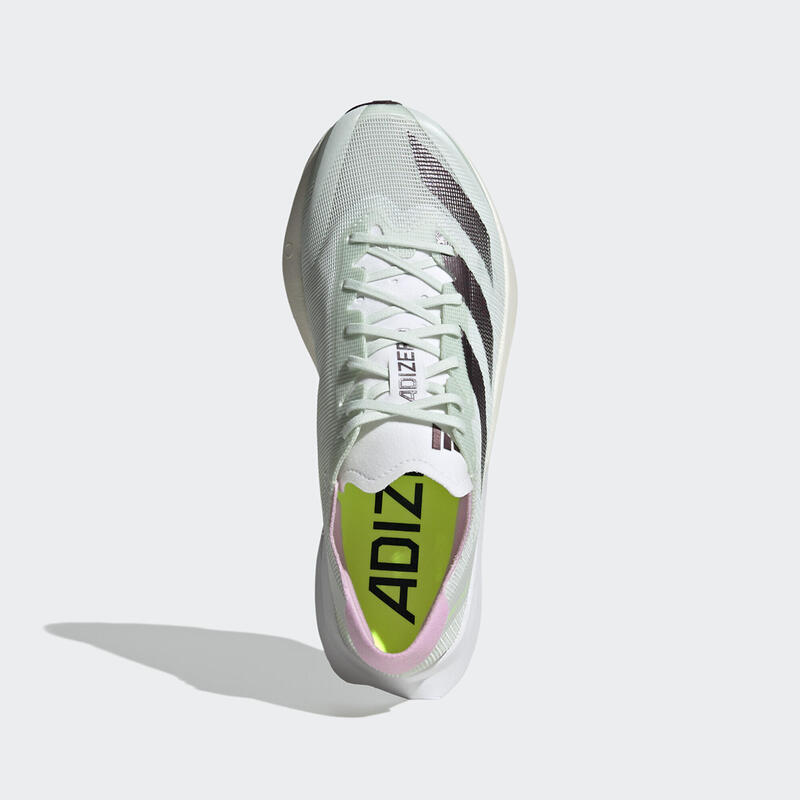 HARDLOOPSCHOENEN VOOR DAMES ADIZERO ADIOS 8 LICHTGROEN