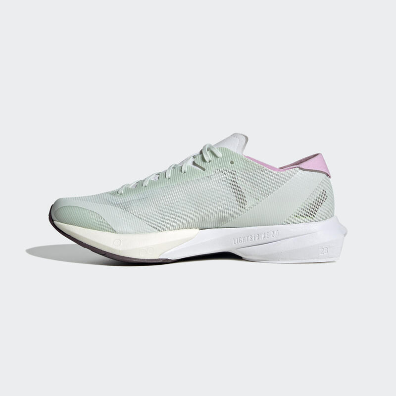 HARDLOOPSCHOENEN VOOR DAMES ADIZERO ADIOS 8 LICHTGROEN