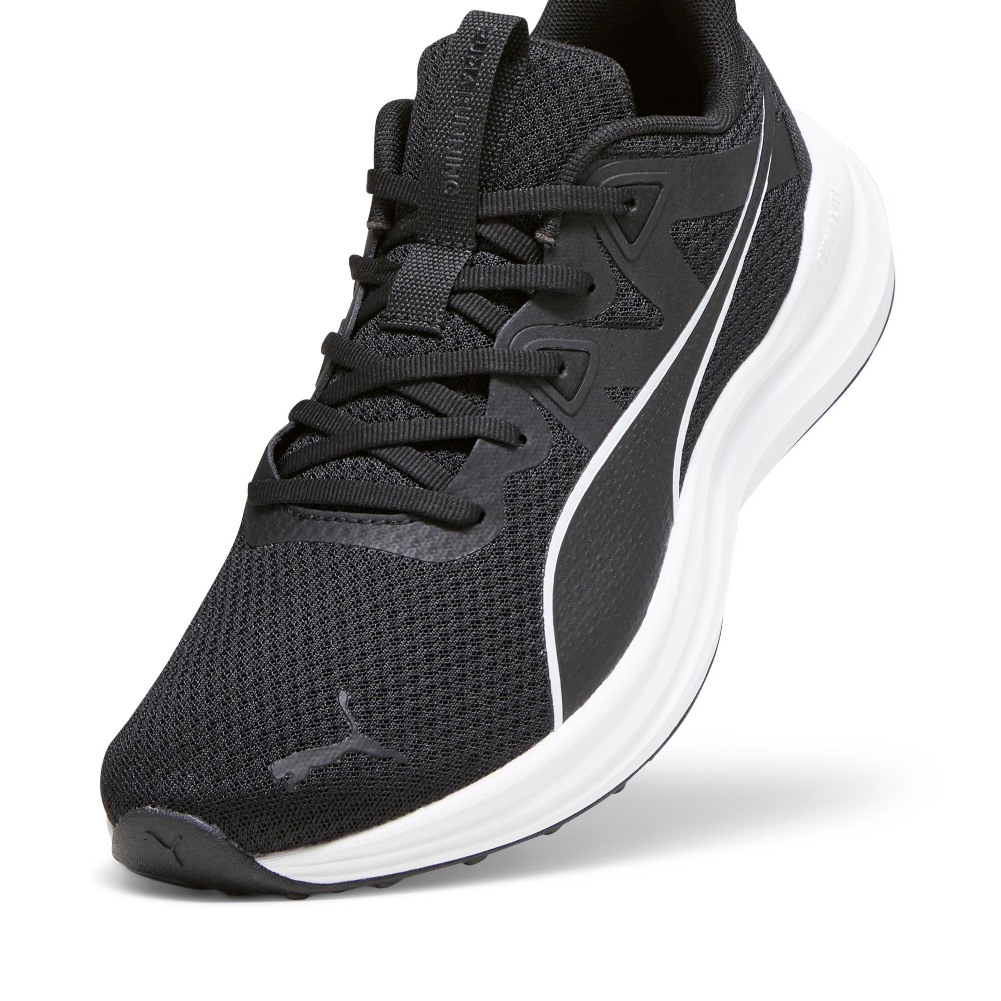 Laufschuhe Herren Puma Reflect Light schwarz/weiss Decathlon