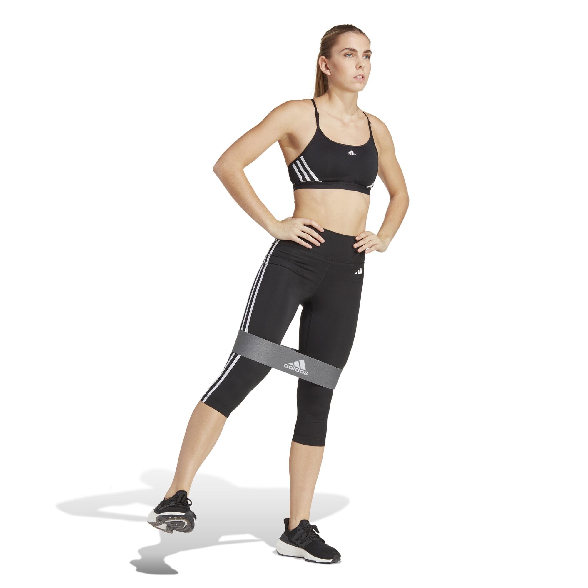 Adidas - Legging De Fitness Cardio Adidas Femme Noir - Corsaire - Panoplies Training Adultes - - 38 S - Decathlon
