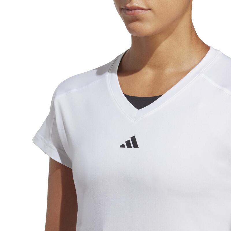 TOP DE ALÇAS DE FITNESS MULHER ADIDAS BRANCO