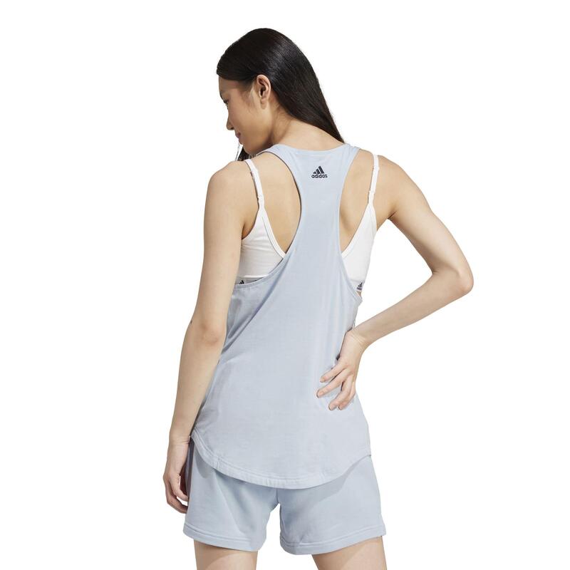 Maiou Fitness ADIDAS Albastru Damă   