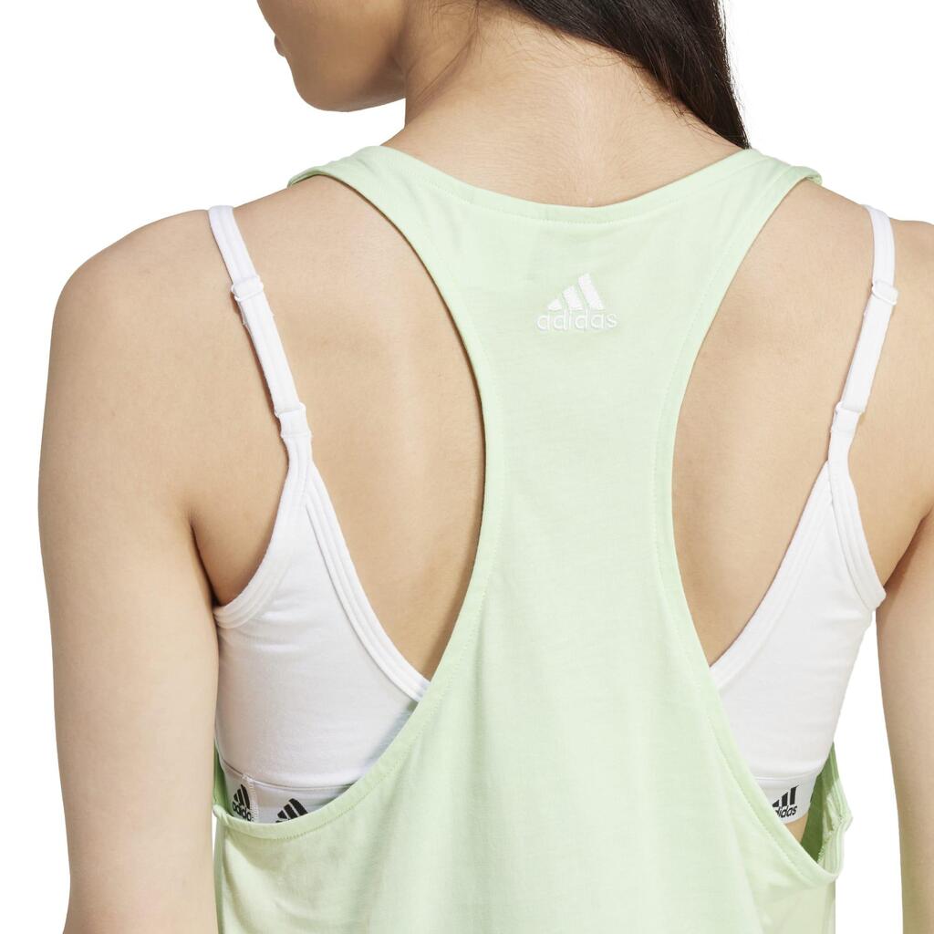 Women's Low-Impact Fitness Tank Top - Green