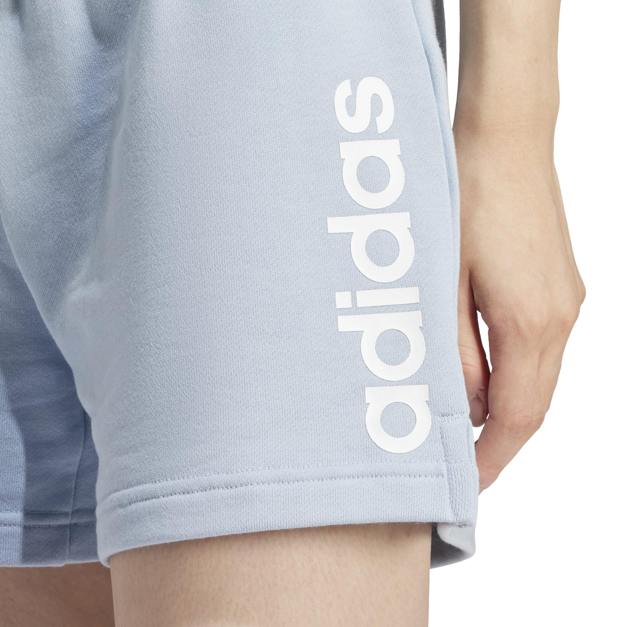 CALÇÕES DE FITNESS SOFT TRAINING MULHER ADIDAS AZUL 4/5