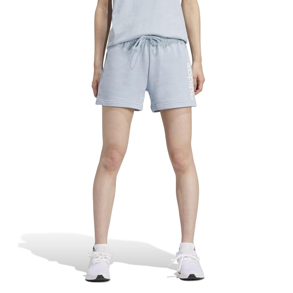 Women's Low-Impact Fitness Shorts - Blue