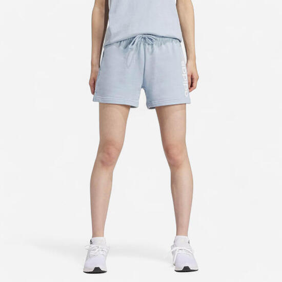 SHORT DE FITNESS SOFT TRAINING ADIDAS FEMME BLEU