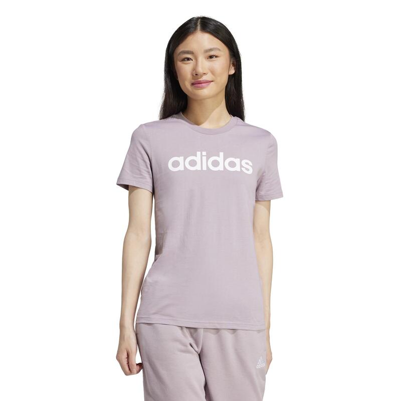 ADIDAS T-Shirt Damen - feigenfarben