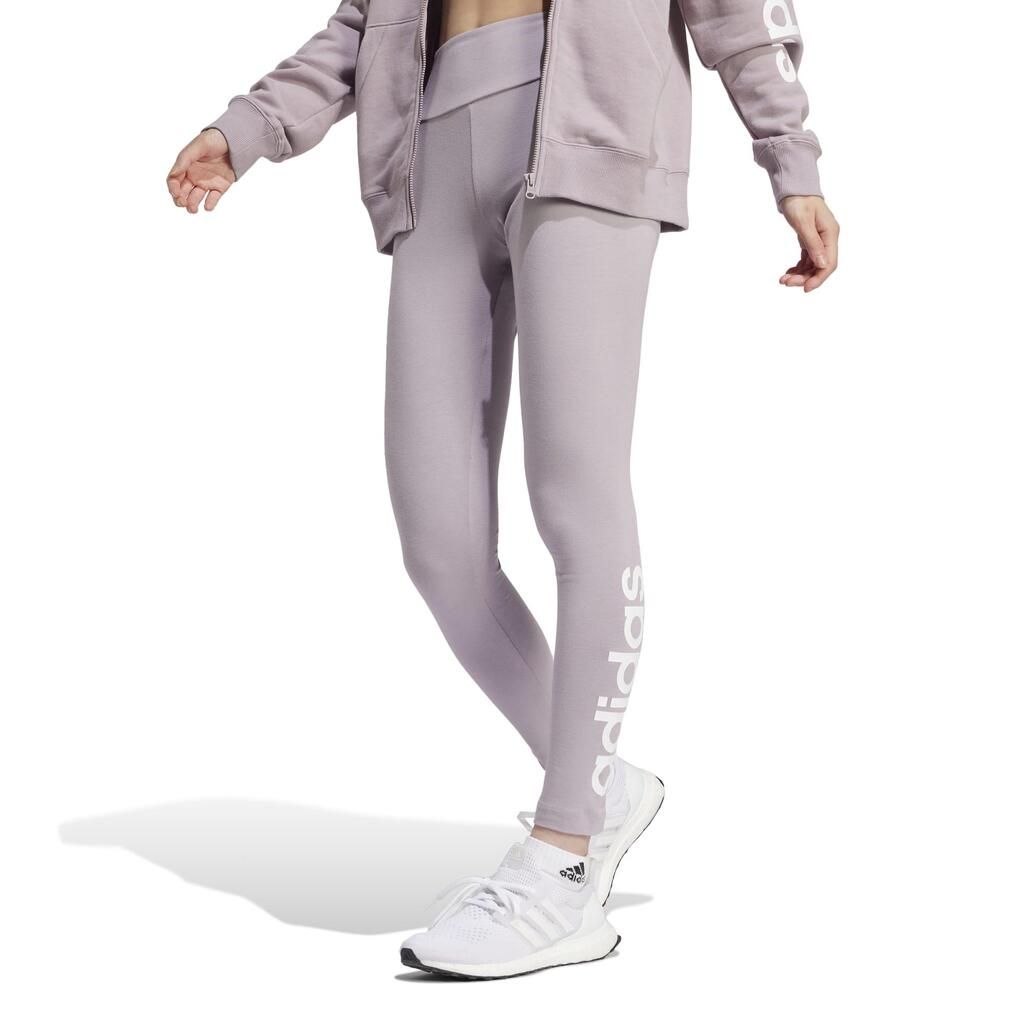 ADIDAS Leggings Damen - feigenfarben